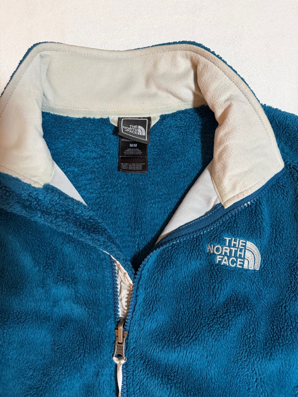 The North Face Ladies Teal Fleece Jacket